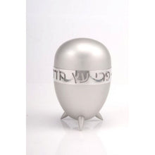 Load image into Gallery viewer, Agayof - Prestigious Gleaming Anodized Aluminium Etrog holder - Silver Color