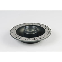 Load image into Gallery viewer, Agayof of Jerusalem Exclusive Anodized Aluminum Honey Dish Engraved - Large
