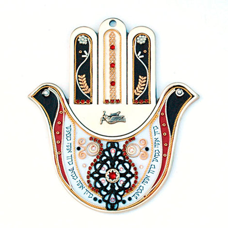 Esther Shahaf's Hamsa Hand for Wall
