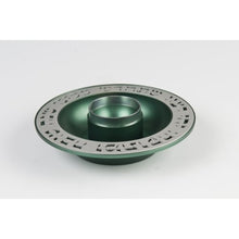 Load image into Gallery viewer, Agayof of Jerusalem Exclusive Anodized Aluminum Honey Dish Engraved - Large
