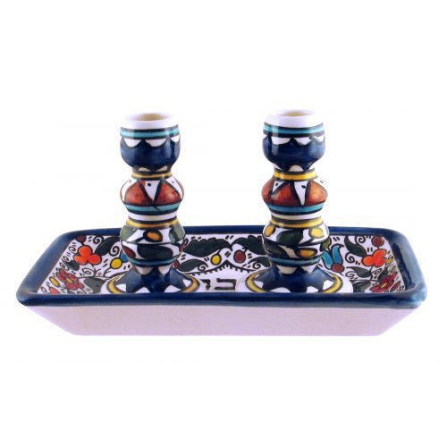 Armenian Shabbat Candle Set