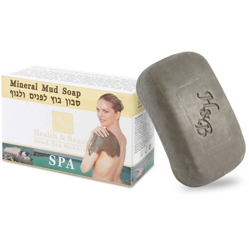 H&B Dead Sea Mud Soap for Face and Body