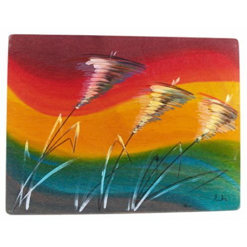 Rectangular Placemat Windy by Kakadu Art By Kakadu Designs