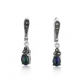 Sorry, Out of Stock. Sterling Silver Earrings - Eilat Stone